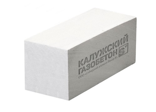 Газобетонные блоки Калужский D400 В2,5 625*250*300