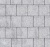 Плитка тротуарная ArtStein Квадрат большой Белый старение,ТП Б.1.К.6 200*200*60мм